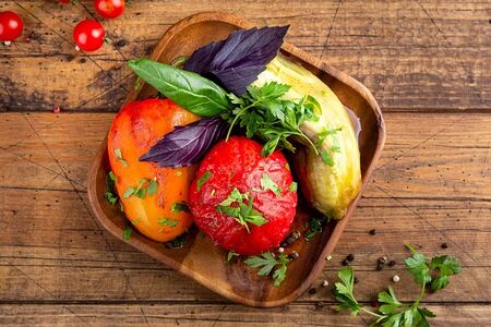 Болгарский перец на мангале