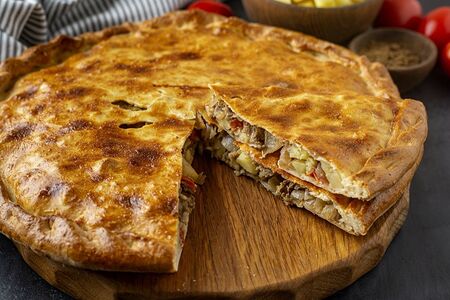 Мясной пирог по-узбекски