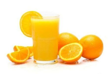 Апельсиновый свежий сок