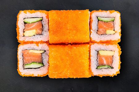 Калифорния с лососем