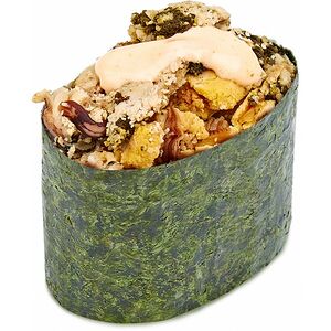 Острый гункан с мидиями