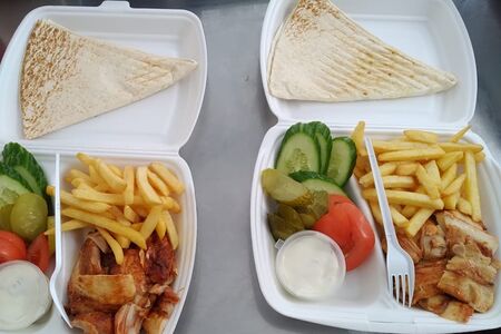 Открытая шаверма