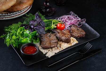 Шашлык из говяжьей вырезки