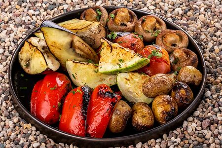 Баклажаны на мангале