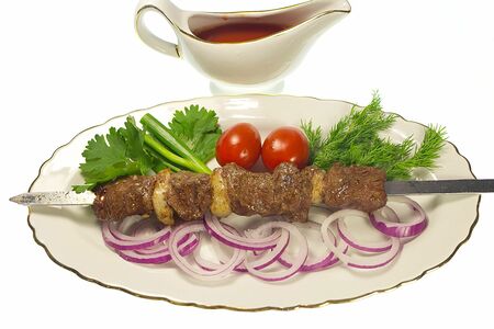 Шашлык из говядины