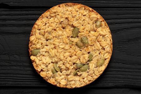 Овсяное печенье с семенами тыквы