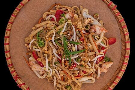 Удон с морепродуктами