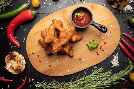 Куриные стрипсы