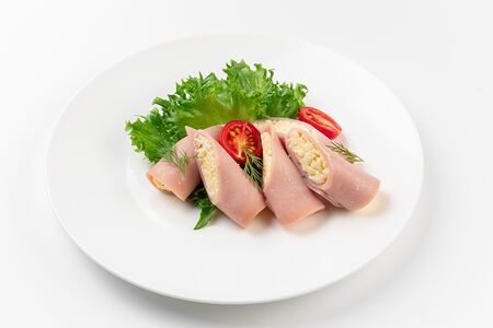 Корнетики ветчинные