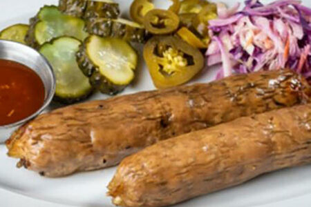 Говяжьи колбаски Ввq