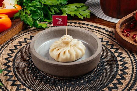 Хинкали с креветками