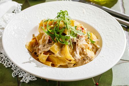 Паста с уткой