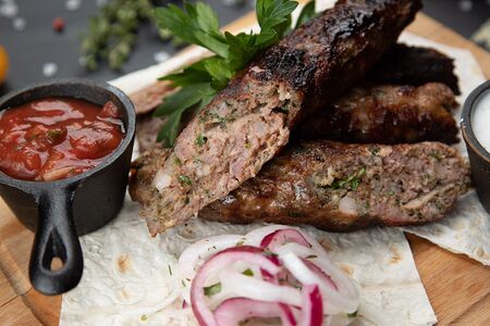 Люля-кебаб из баранины