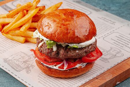 Бургер баранина