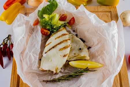 Кальмар в маринаде