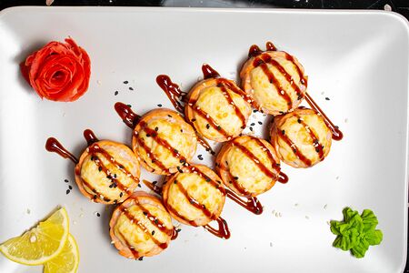 Запеченная филадельфия люкс