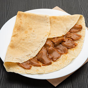 Блин со сгущенкой