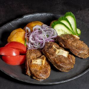 Казан-кебаб с бараниной