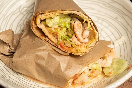 Шаурма с морепродуктами