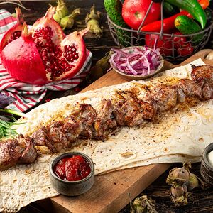 Шашлык из бараньей мякоти