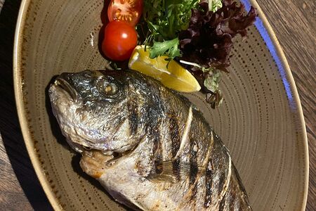 Дорада на гриле