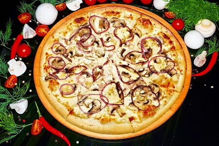 Пицца Грибная