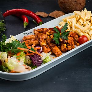 Цыпленок в мексиканском соусе