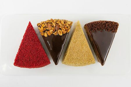 Набор тортиков из 4 кусков №2