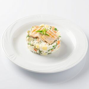 Оливье с куриной грудкой