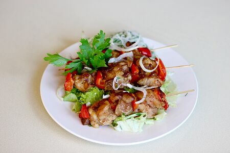 Шашлык из курицы