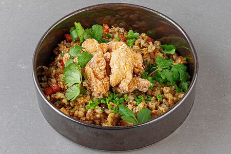 Рис с цыпленком