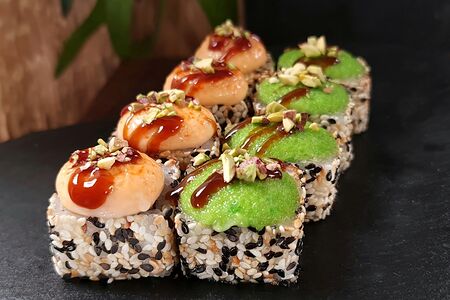 Запеченный ролл Унаги с угрем