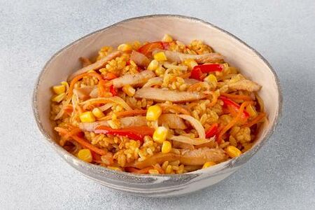 Wok карри с рисом L