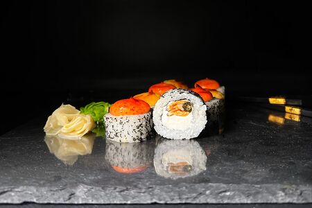 Запечённый с мидиями