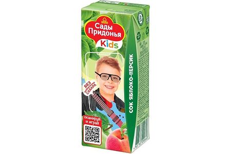 Сок Сады Придонья Яблоко-Персик
