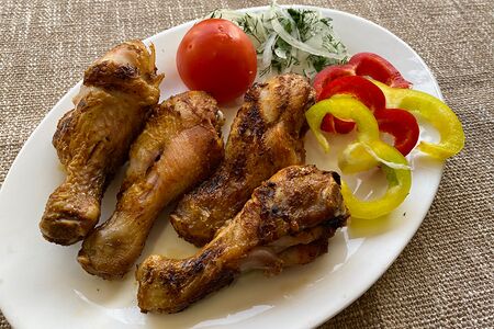 Шашлык из куриной голени