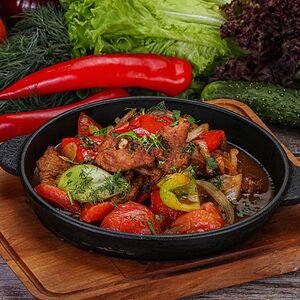 Гушт сай с овощами