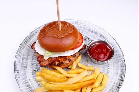 Бургер с курицей