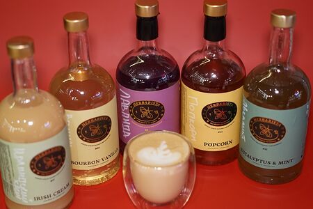 Сироп в кофе