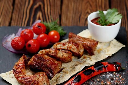 Шашлык из cвинoй мякоти