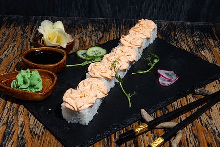 Краб под азиатским соусом