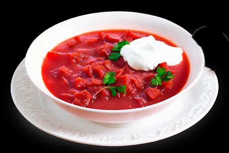 Борщ с говядиной