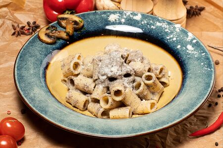 Ригатони с Трюфельным соусом