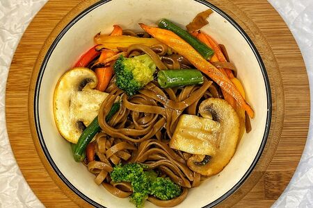 Соба с овощами