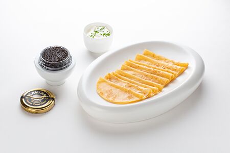 Блины с икрой