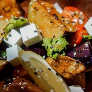 Баклажаны Чилли с сыром фета