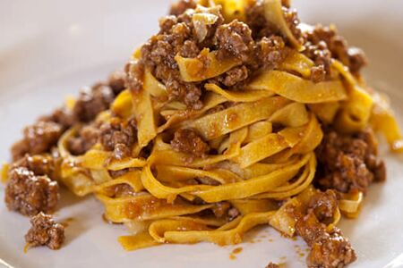 Феттуччине Болоньезе