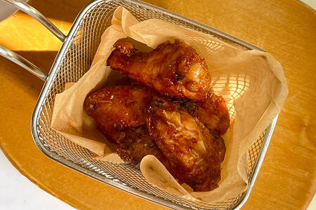 Крылья в кисло-сладком соусе