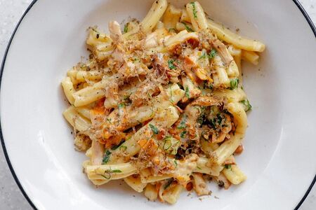 Казаречче, лисички, трюфель