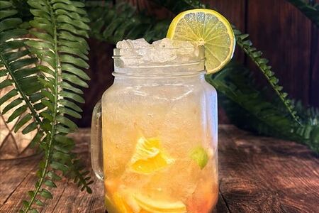 Лимонад цитрусовый собственного приготовления